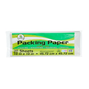 Simple Packing Paper, 20 Sheets